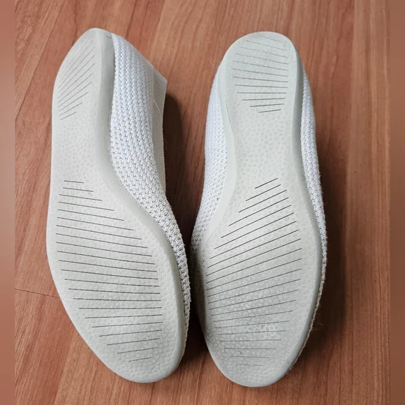 Allbirds Womens Tree Breezer Beige Ballet Flats Size 7 - Picture 3 of 6